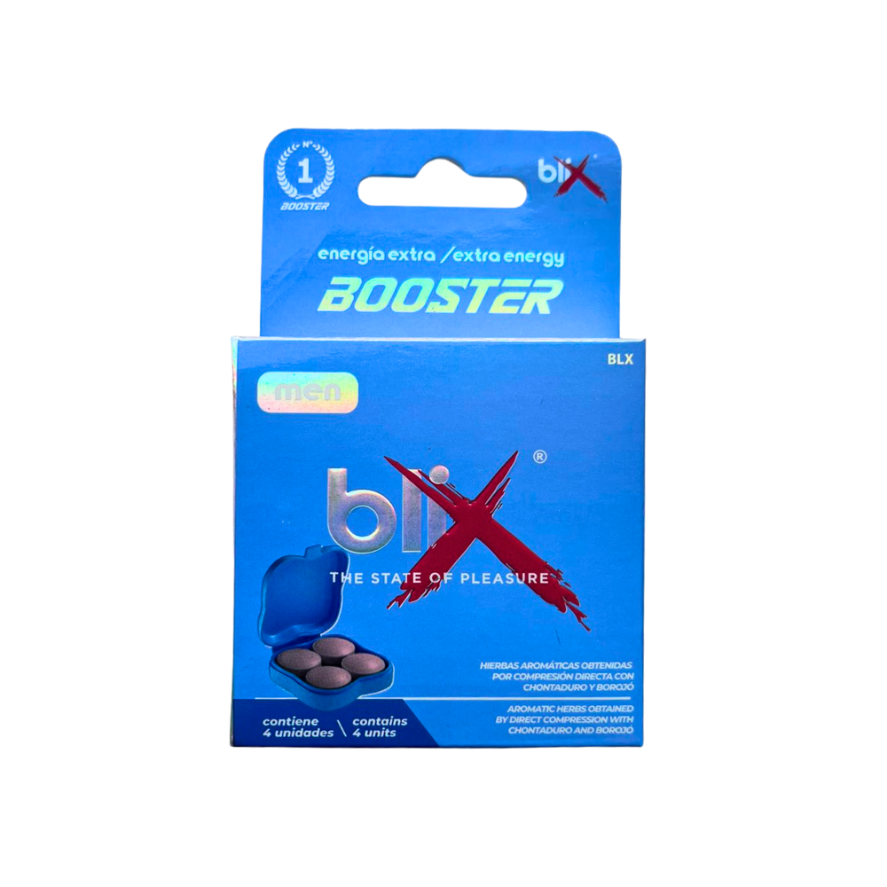 Potencializador Blix Booster x4 para Hombre
