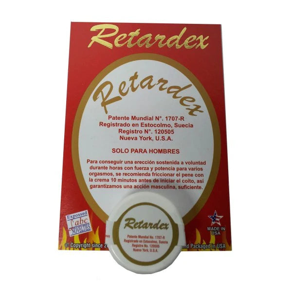 Crema Retardante Eyaculación Masculina Retardex 5ml