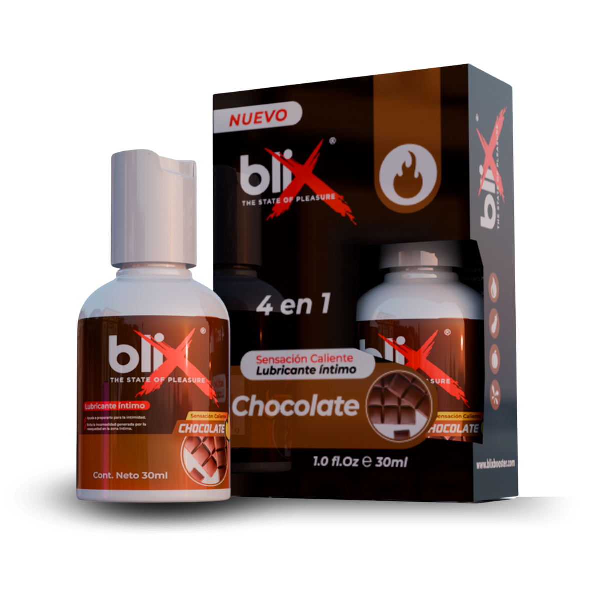 Lubricante Blix Chocolate Caliente