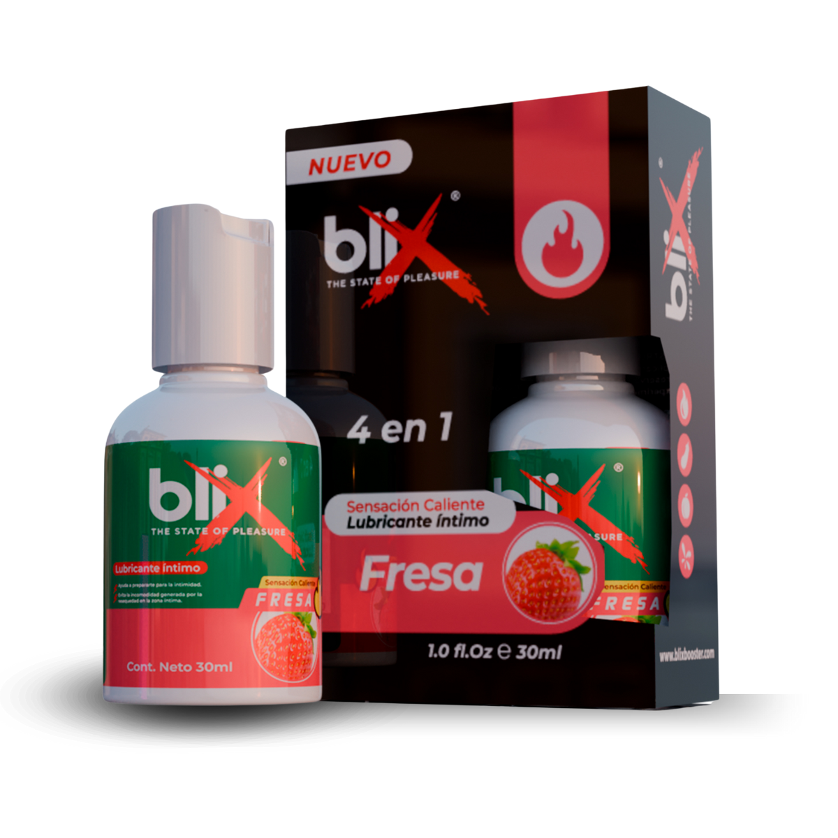 Lubricante Blix Sabor Fresa