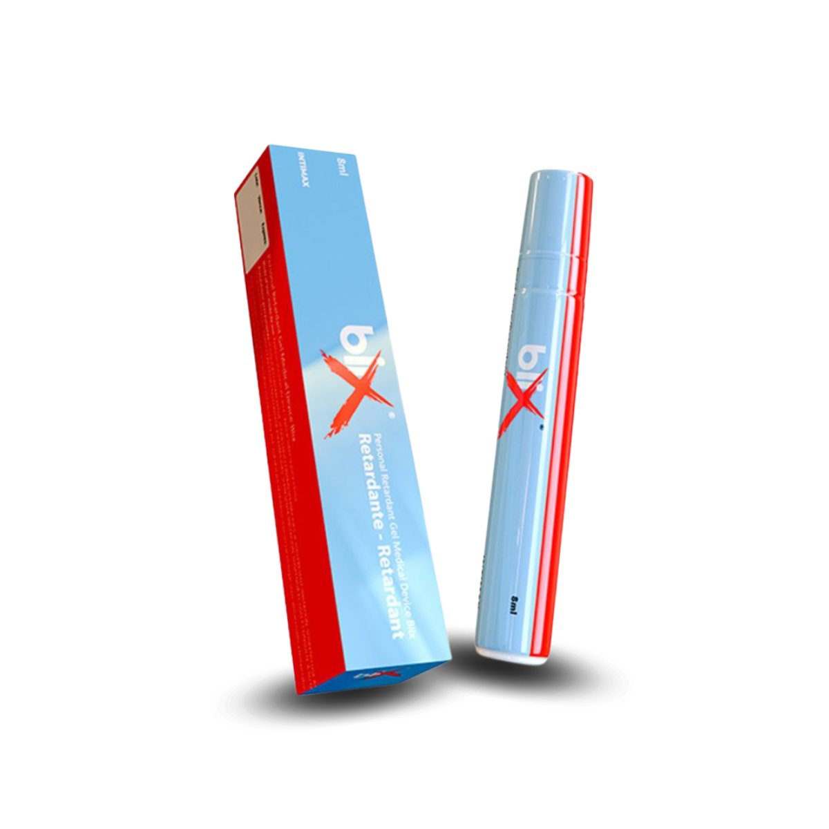 Spray Retardante Premium Blix 8ml para hombres, control de eyaculación