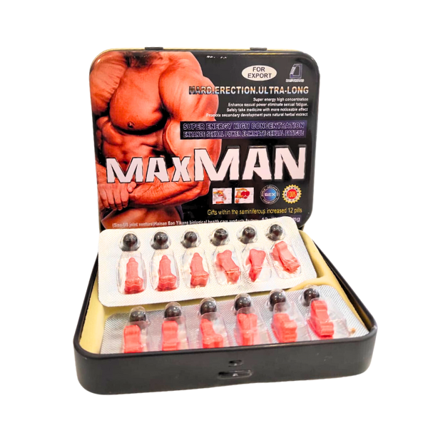 Potenciador MaxMan x12 Capsulas